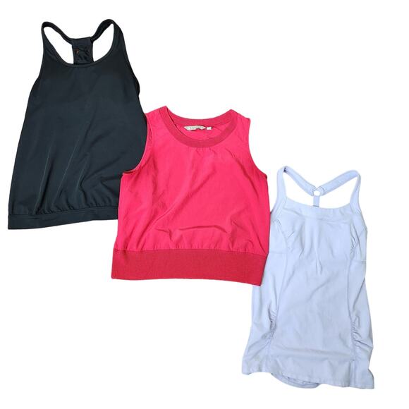 ATHLETA XO Tank, Peace of Mind Cami & Zephyr Shell 3 Tank Top Bundle, XS - Picture 1 of 10